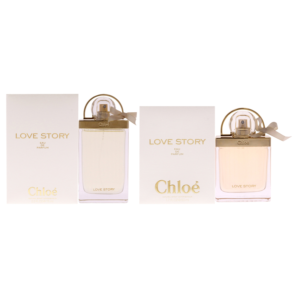Chloe Love Story Kit  Pc Kit 2.5oz EDP Spray, 1.7oz EDP Spray